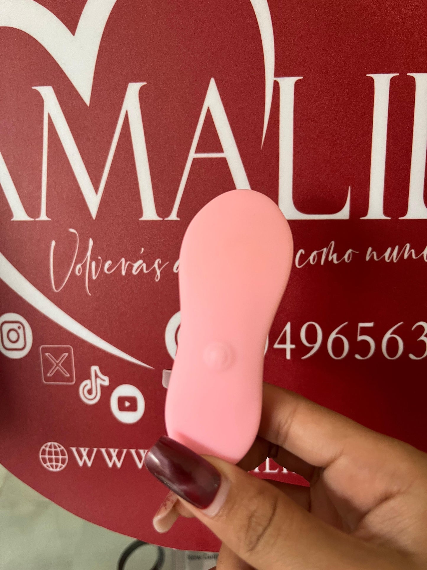 MINI VIBRADOR DISCRETO COLOR MORADO