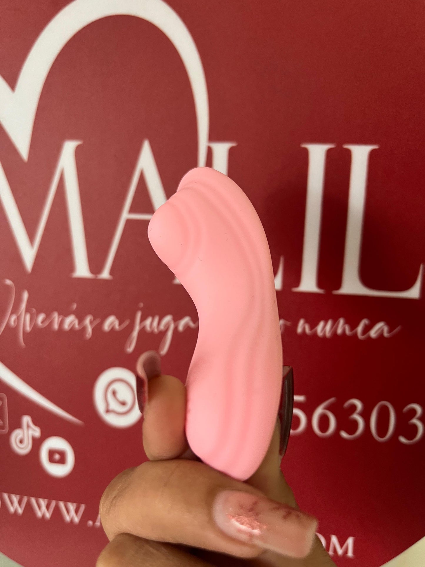 MINI VIBRADOR DISCRETO COLOR MORADO