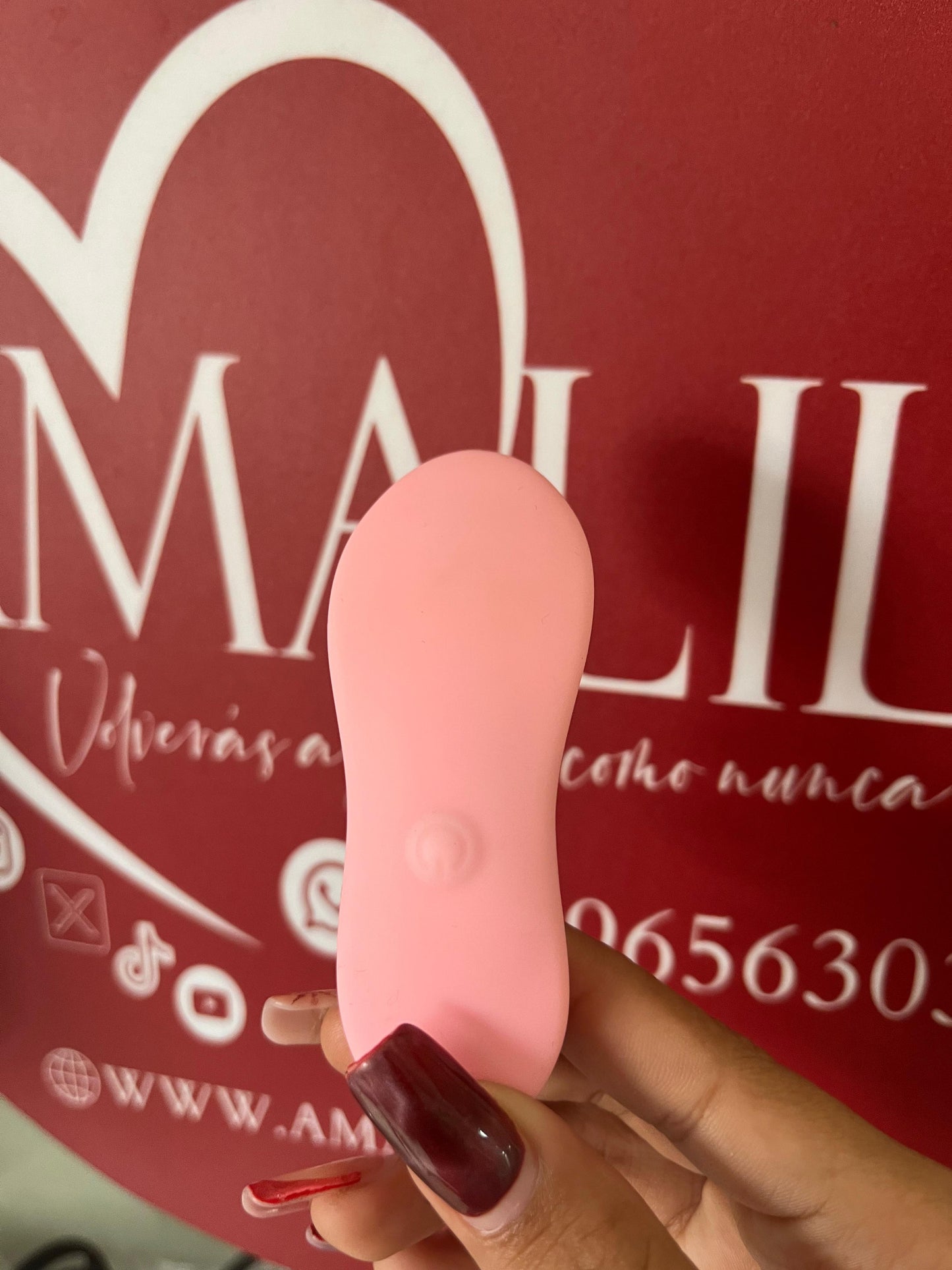 MINI VIBRADOR DISCRETO COLOR MORADO