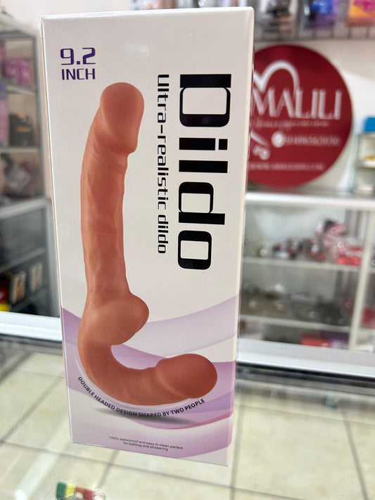 DILDO EL COMPINCHE DOBLE REALISTA FLEXIBLE – 9.2 PULGADAS