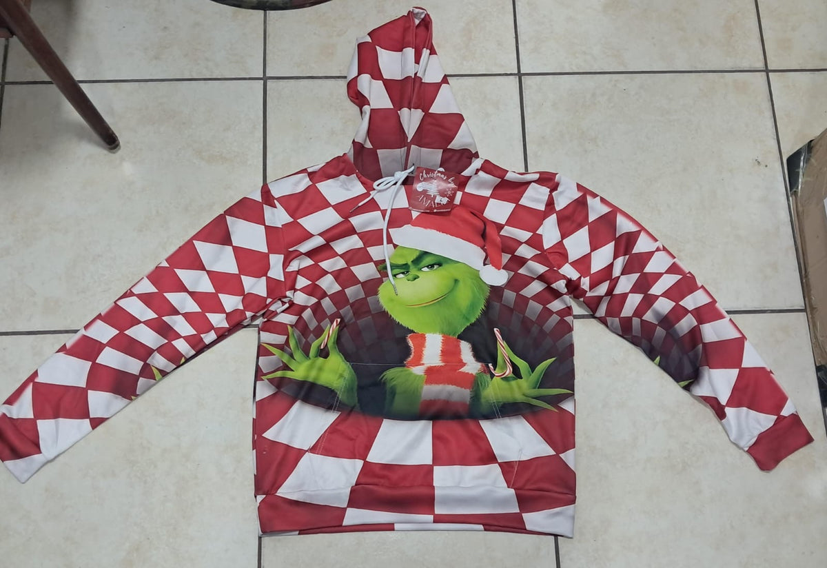 💚 HOODIE GRINCH DULCE TENTACIÓN