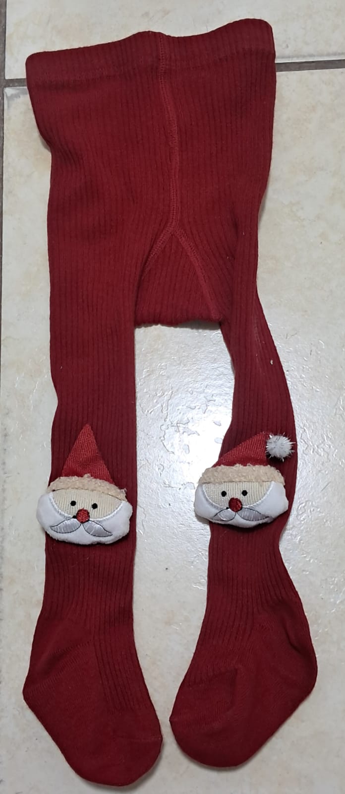 🧦 MEDIAS NAVIDEÑAS DE SANTA PARA BEBÉ