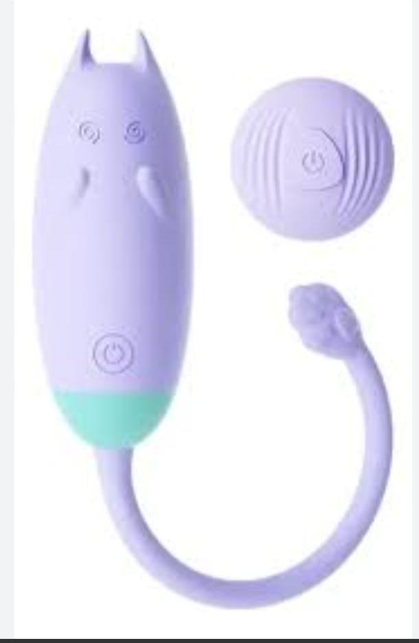 Vibrador tipo huevo con control remoto y app móvil 12 modos recargable discreto