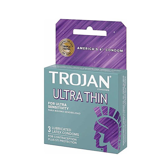 CONDONES TROJAN ULTRA THIN – SENSIBILIDAD MÁXIMA Y PROTECCIÓN SEGURA