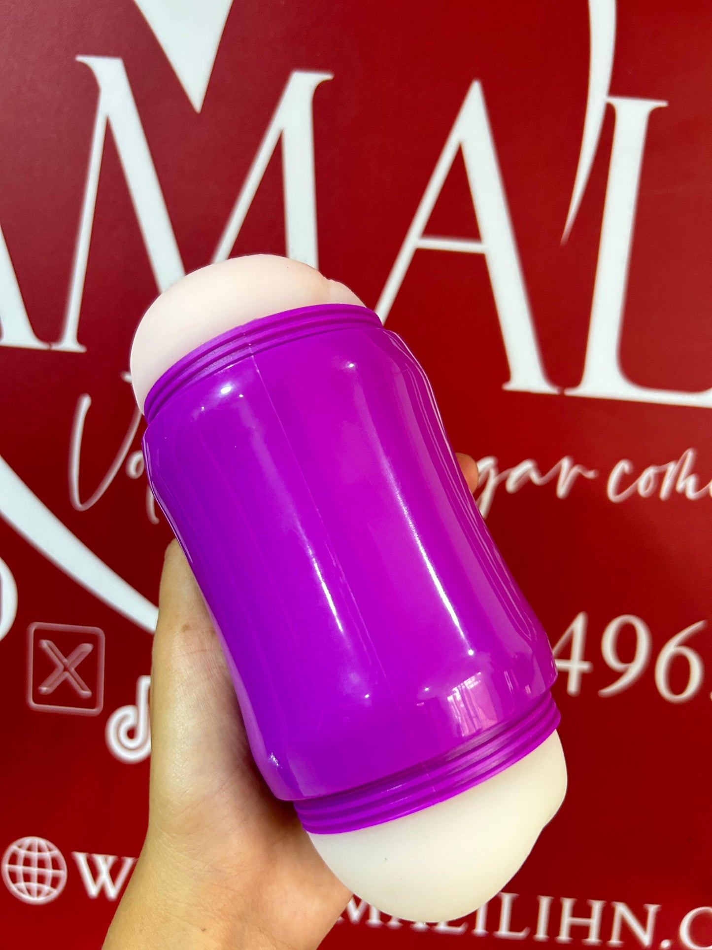 HUEVO MASTURBADOR MASCULINO DOBLE ENTRADA – VAGINA & ANAL EN ESTUCHE PORTÁTIL