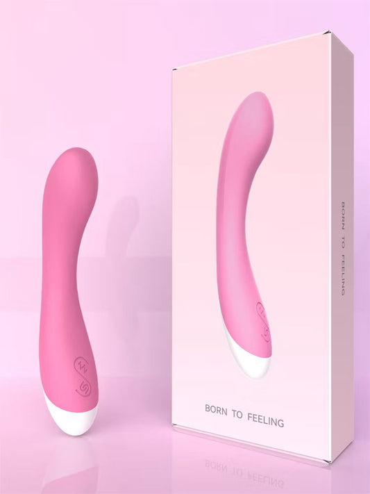 💗 VIBRADOR CURVO “BORN TO FEELING” – ESTIMULACIÓN INTENSA DEL PUNTO G