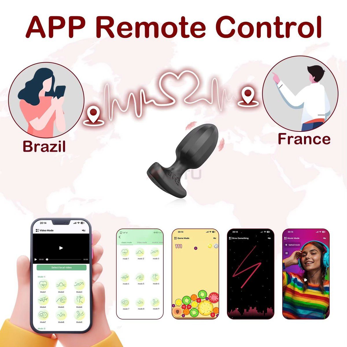 EL PEQUE PARA PRINCIPIANTES PLUG INTELIGENTE “APP VIBRATION MINI”