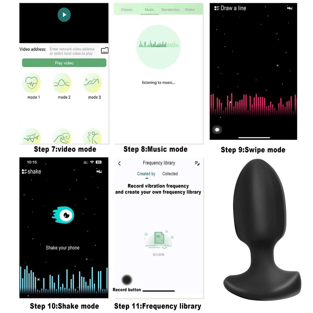 EL PEQUE PARA PRINCIPIANTES PLUG INTELIGENTE “APP VIBRATION MINI”