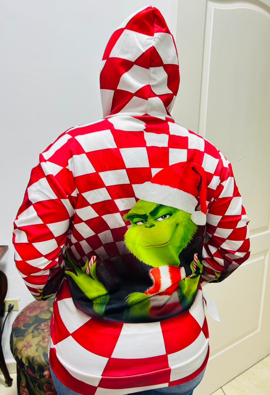 š SUDADERA NAVIDEĆA GRINCH ā EDICIĆN CHRISTMAS BY AMALILI š