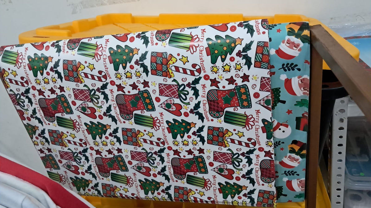 🎁 PLIEGO DE PAPEL DE REGALO NAVIDEÑO – DISEÑOS SURTIDOS