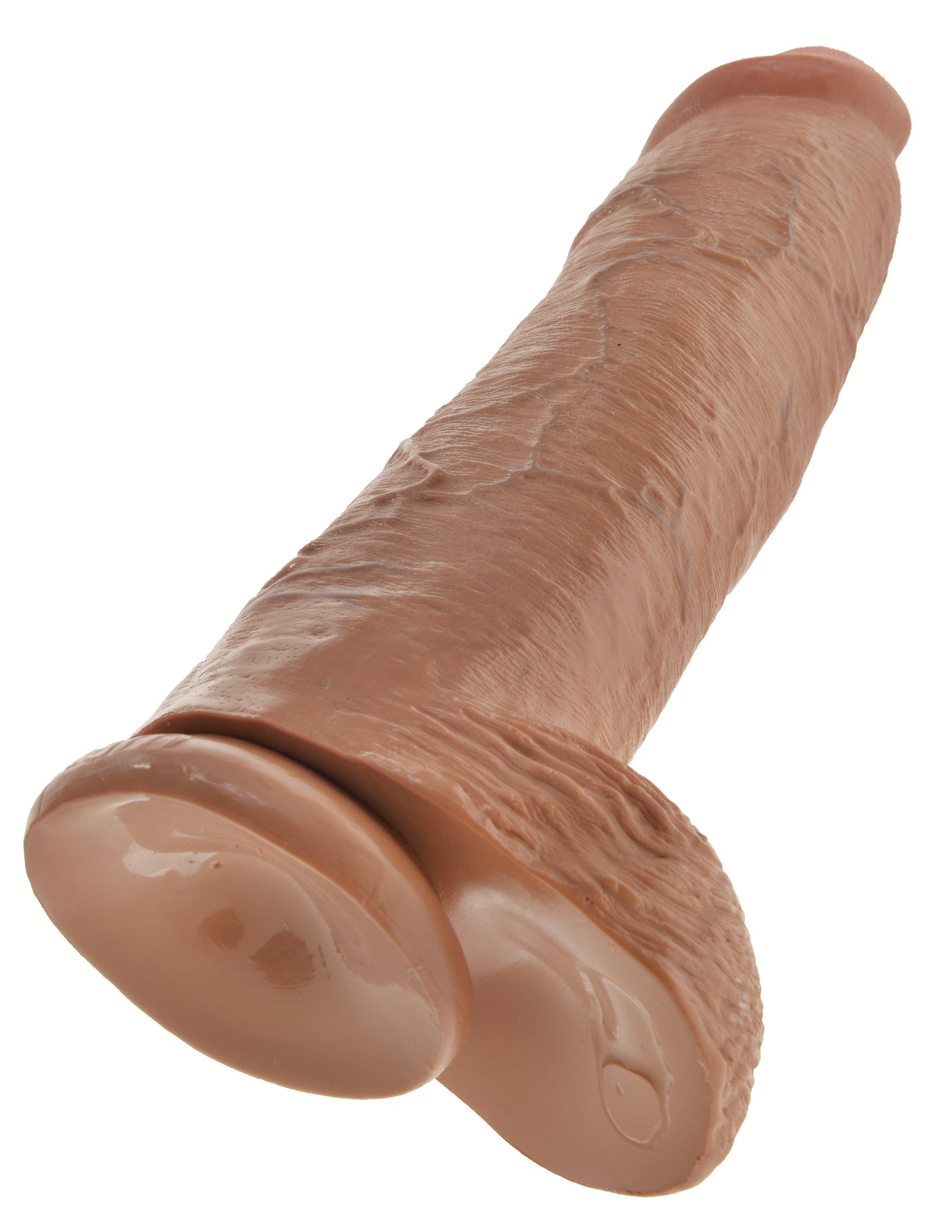 DILDO DE 12 PULGADAS CON TESTICULO KING COCK