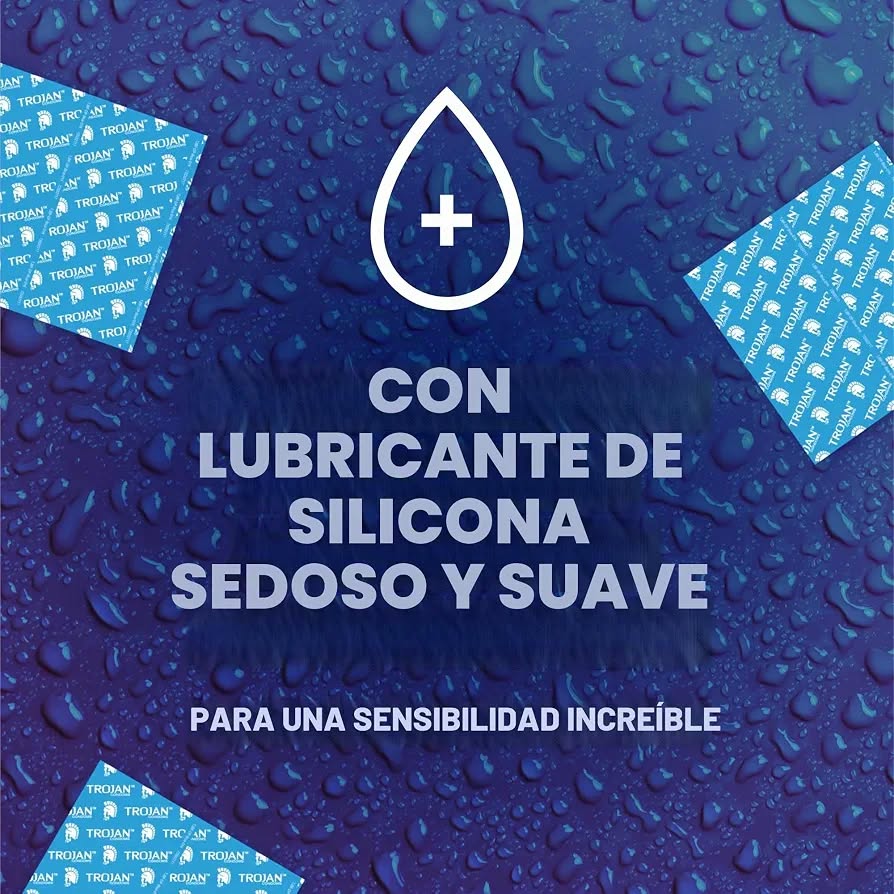 Condones Trojan Original Lubricados – Caja de 3 Unidades