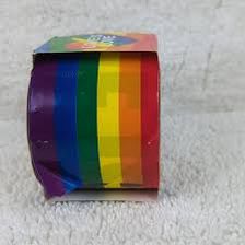CINTA PRIDE RAINBOW TAPE 100 FT LOVE IS LOVE