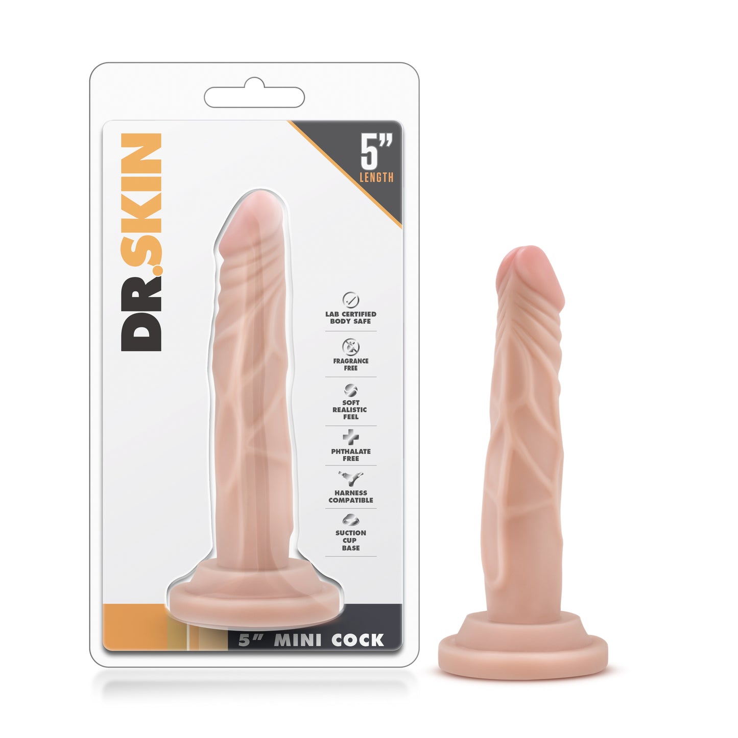 MINI DILDO DE 5 PULGADAS-DR SKIN