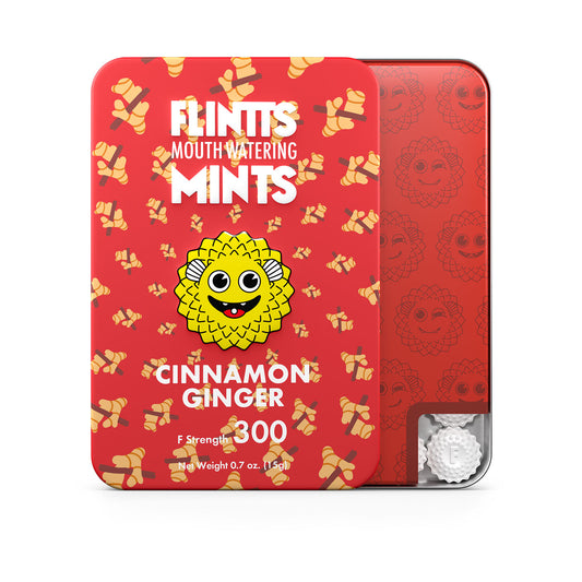MENTAS DELICIOSAS DE CANELA Y JENGIBRE FLINTTS