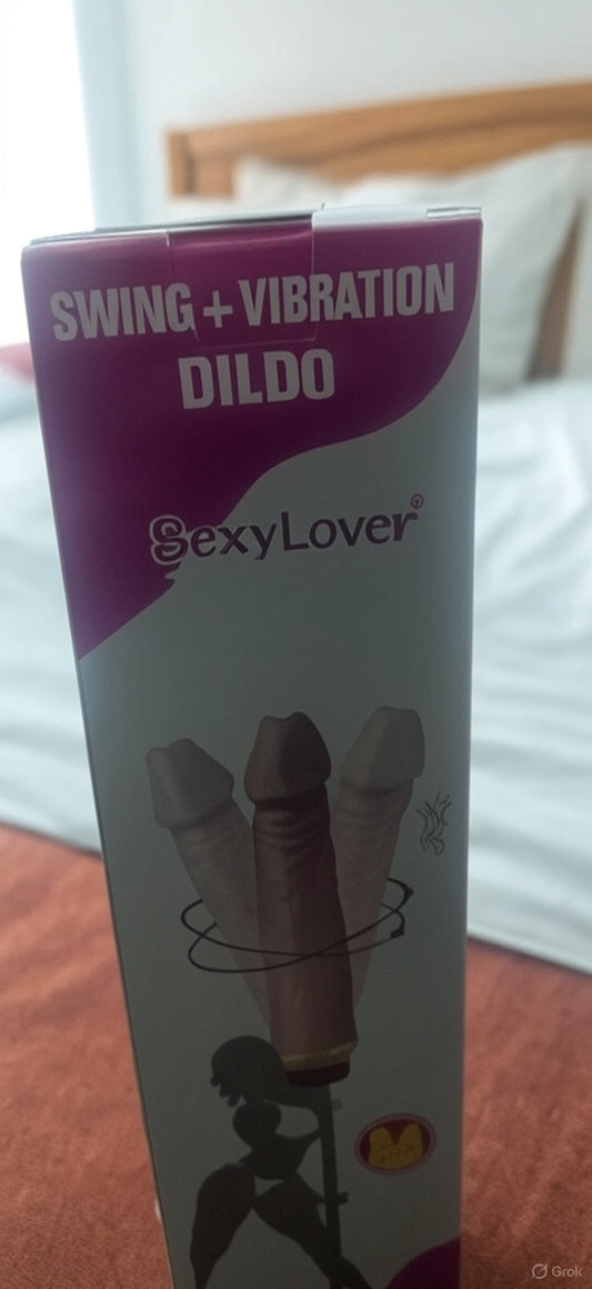 "El Rumbao"DILDO VIBRADOR 8.8” CON ROTACIÓN Y VIBRACIÓN – SWING & VIBE POWER