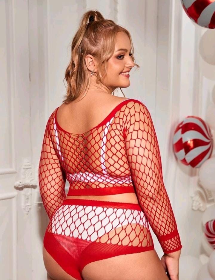MALLA 2 PARTES ROJA