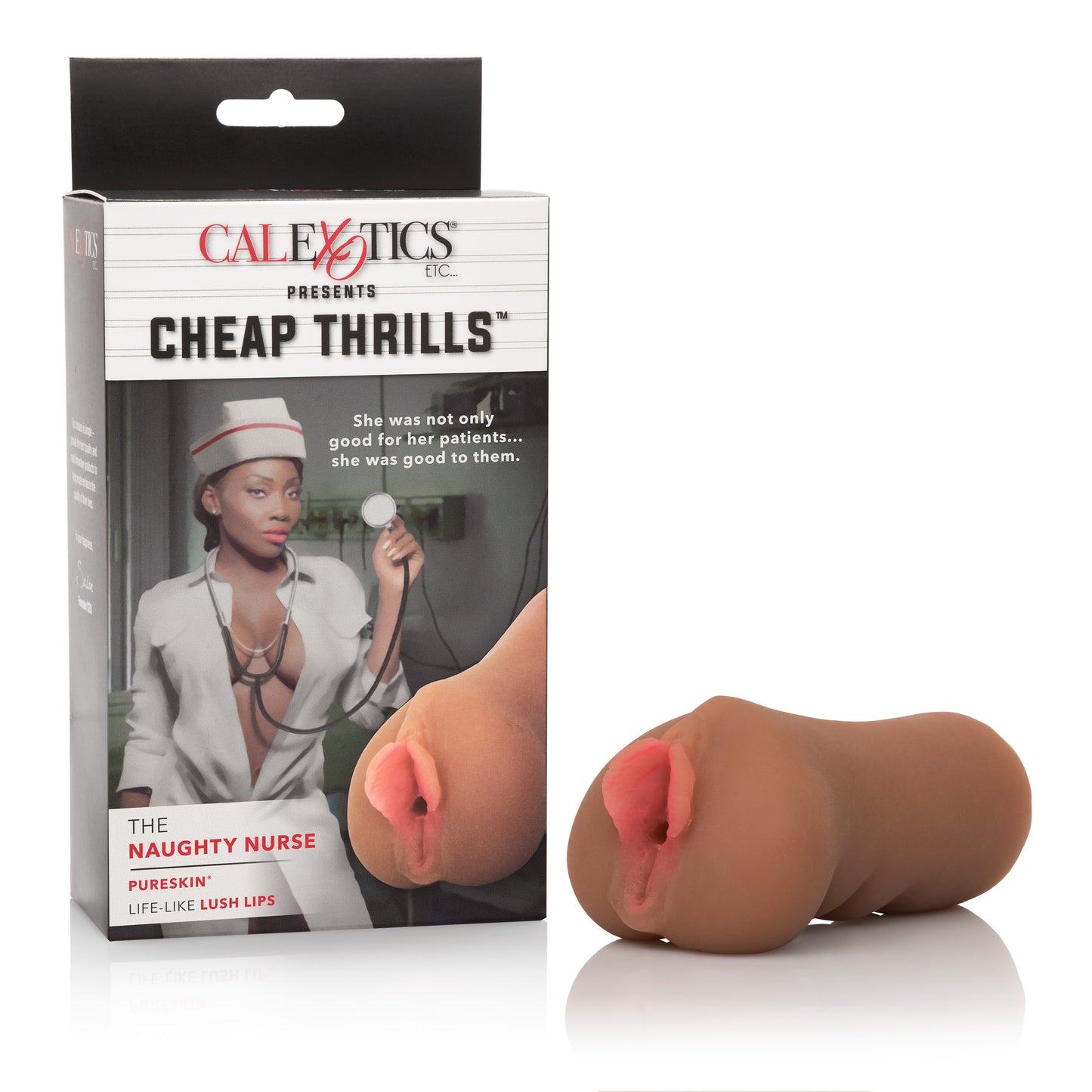 Masturbador realistico cheap thrills- La enfermera traviesa- textura suave efecto real.