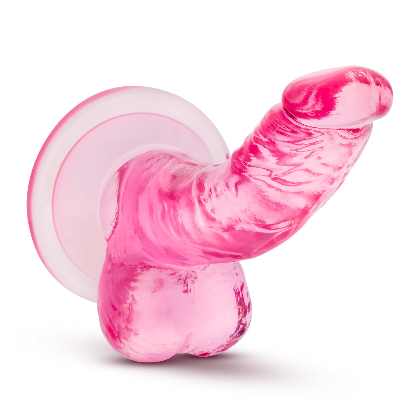 MINI DILDO DE 4 PULGADAS ROSA NATURALLY YOURS