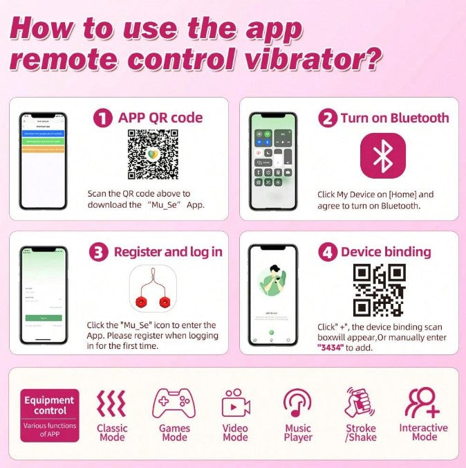 VIBRADOR DE PEZONES USO APP