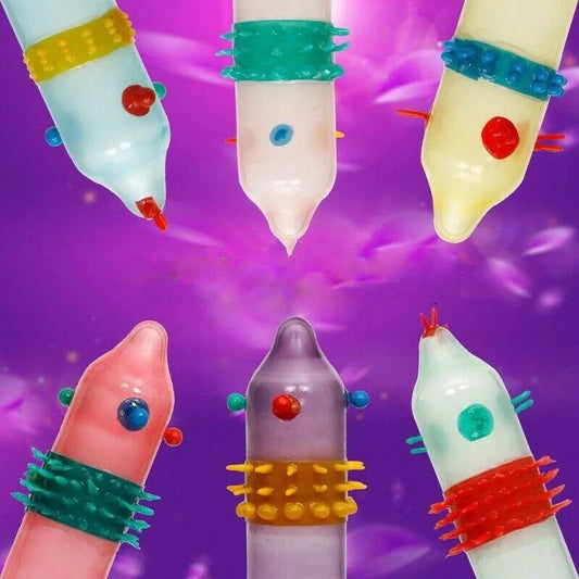 PRESERVATIVO TEXTURIZADO EN 3D