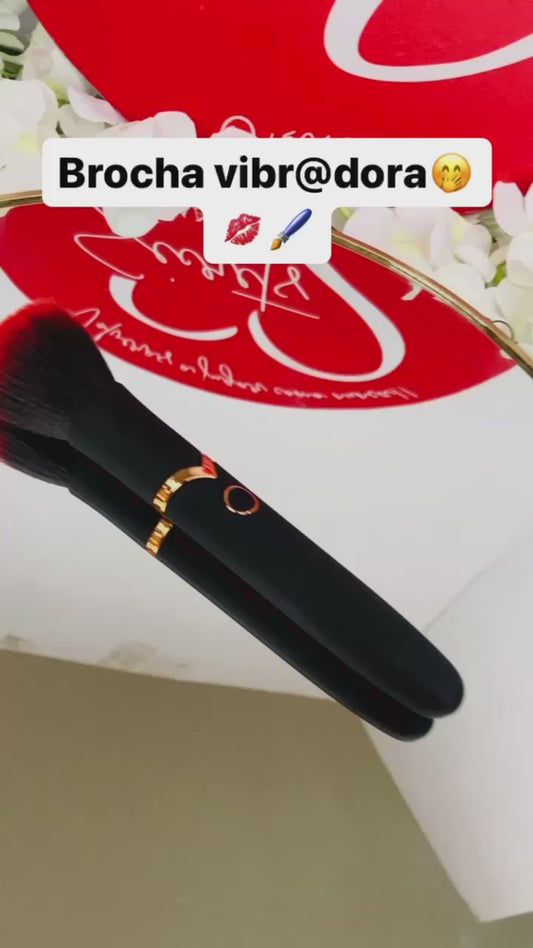 VIBRADOR TIPO BROCHA DE MAQUILLAJE – ESTIMULADOR DISCRETO Y RECARGABLE | PLACER SENSORIAL PORTÁTIL