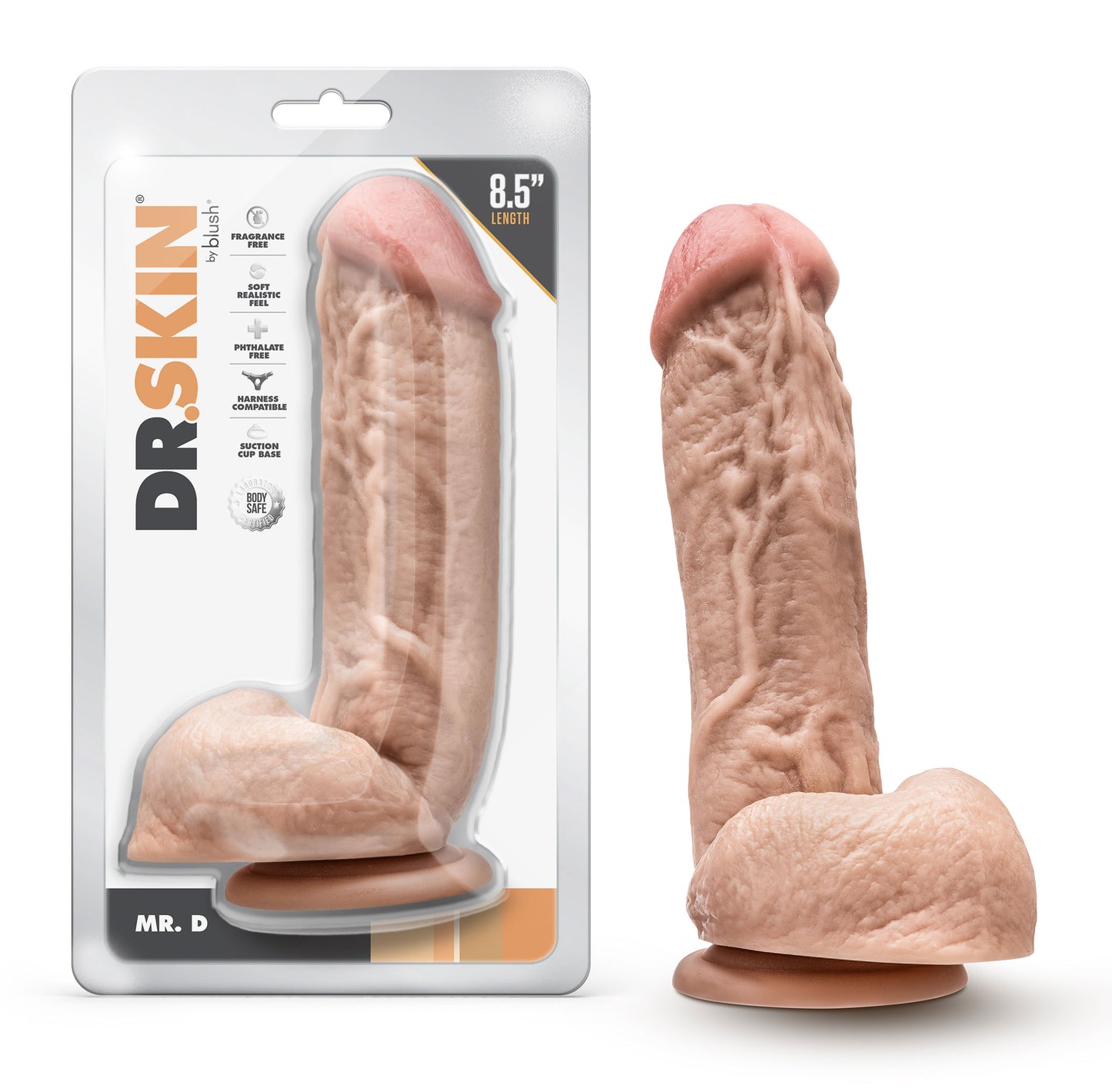 DILDO DE 8.5 PULGADAS DR SKIN -DR D.