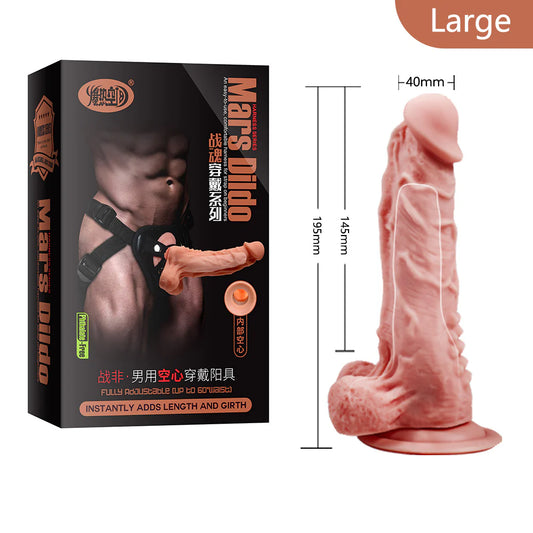 ARNES Y DILDO TIPO FUNDA MARS.