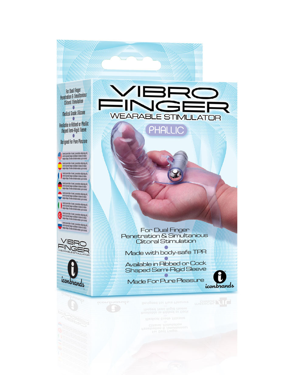 VIBRADOR DE DEDO COLOR PURPURA