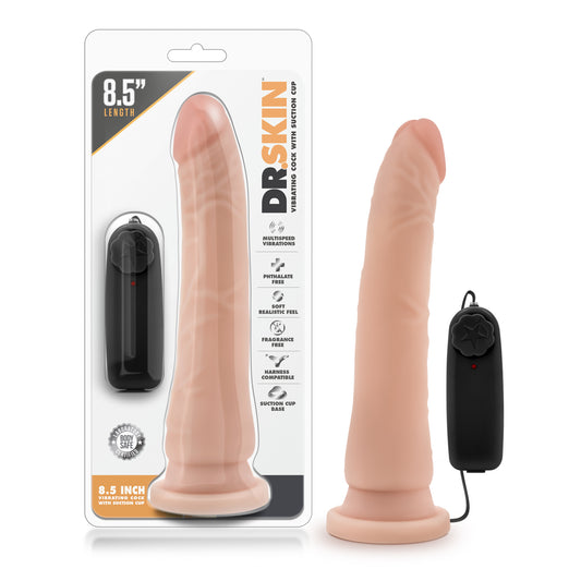 DILDO VIBRADOR DE 8.5 PULGADAS DR SKIN