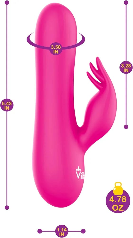 Viben Freyja – Vibrador Doble Motor con Estimulador Externo