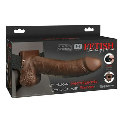 El Mandón a Control – Strap-On Vibrador Hueco 8” con Control Remoto | Pipedream Fetish Fantasy