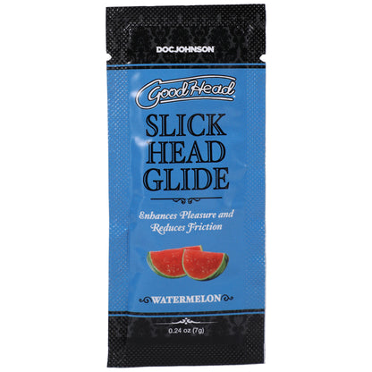 LUBRICANTE PARA SEXO ORAL EN SOBRE GOODHEAD DE SABORES 0.24OZ.