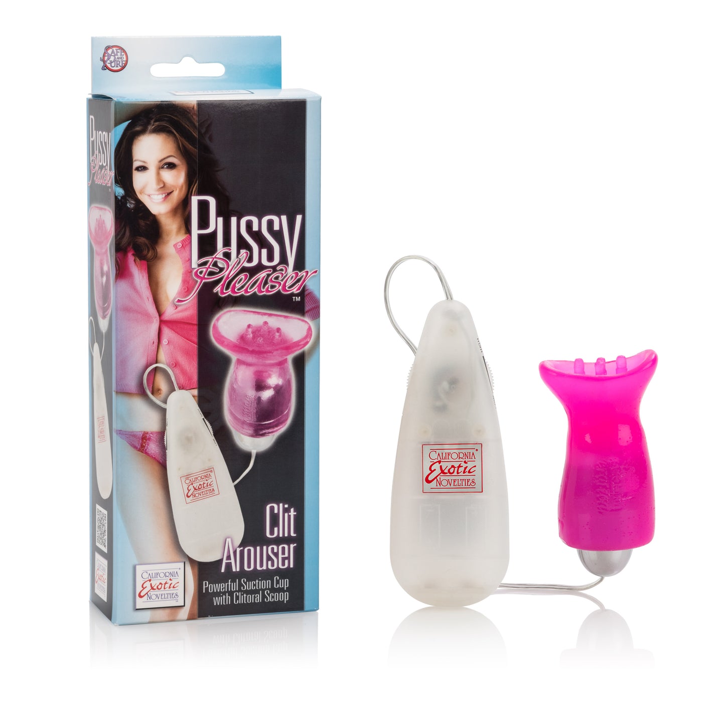Huevo vibrador pussy pleaser estimulador clitoral con succión y vibración
