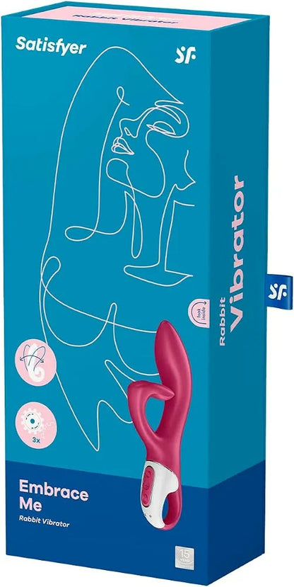 Satisfyer Embrace Me “El Abrazador” – Rabbit Vibrador Flexible de Doble Estimulación