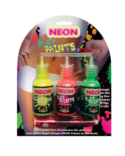 NEON PLAY PAINTS – PINTURA CORPORAL FLUORESCENTE