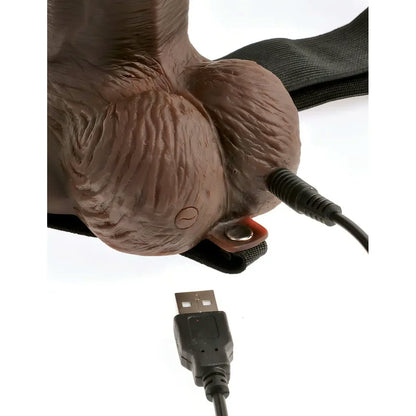 El Mandón a Control – Strap-On Vibrador Hueco 8” con Control Remoto | Pipedream Fetish Fantasy
