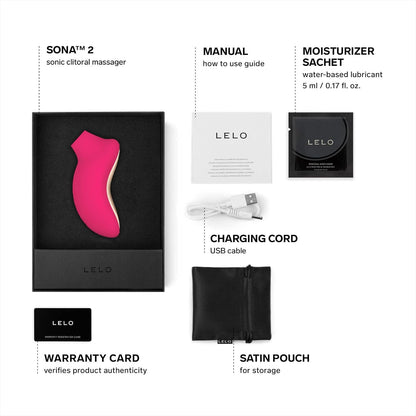 Succionador LELO Sona 2 Cruise - Cerise