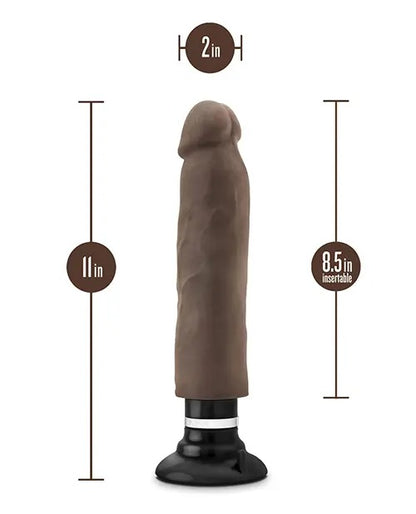 Au Naturel Magnum 11” – Dildo Vibrador Realista XL con Ventosa