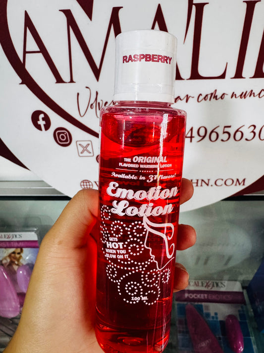 Aceite para masaje comestible Emotion Lotion base agua 120 ml
