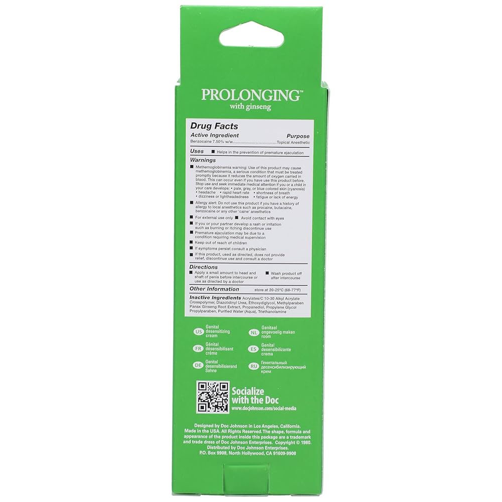 CREMA RETARDANTE DOC JOHNSON