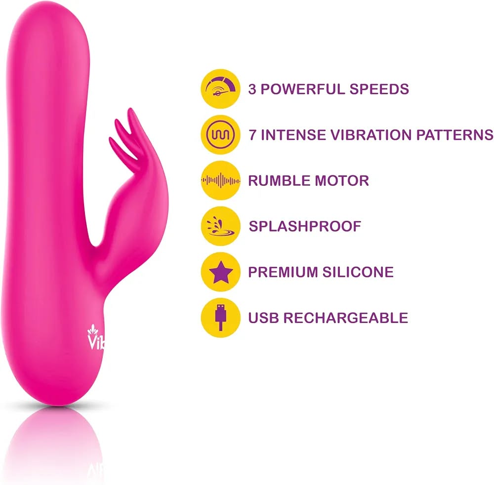 Viben Freyja – Vibrador Doble Motor con Estimulador Externo