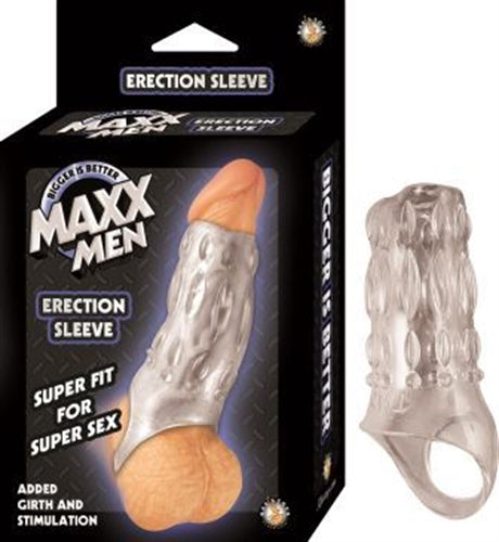 MAXX MEN ERECTION SLEEVE – FUNDA PARA ERECCIÓN Y ESTIMULACIÓN