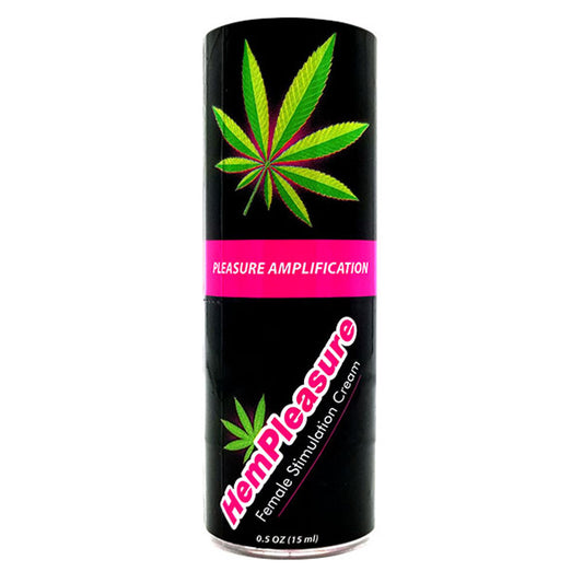 Crema estimulante femenina hemp pleasure 0.5 oz – efecto intensificador del placer