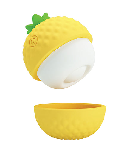 LA PIÑA TRAVIESA – ESTIMULADOR DE SUCCIÓN RECARGABLE CON VIBRACIÓN