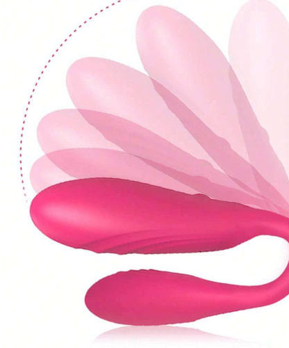 FLEXILOVE ROSADA-VIBRADOR FLEXIBLE PARA PAREJAS CON CONTROL POR APP – ESTIMULACIÓN INTERNA Y EXTERNA