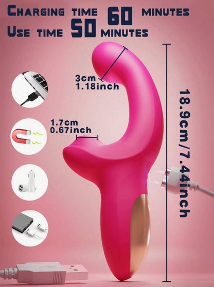 VIBRADOR Y SUCCIONADOR EL DEDO MAGICO