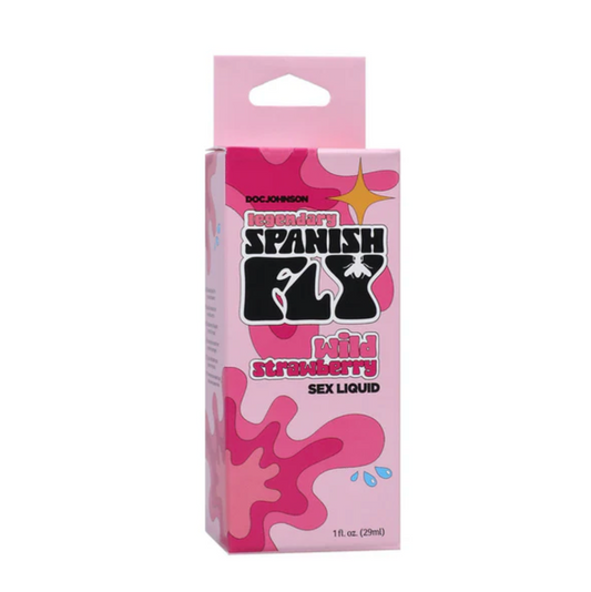 🍓 GOTAS SEXUALES SPANISH FLY – 1 FL. OZ. – SABOR FRESA SALVAJE