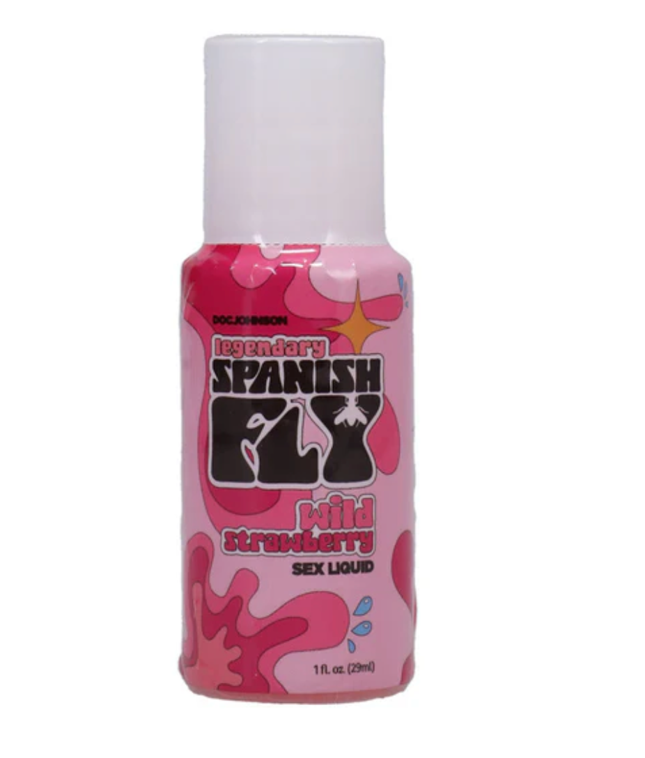 🍓 GOTAS SEXUALES SPANISH FLY – 1 FL. OZ. – SABOR FRESA SALVAJE