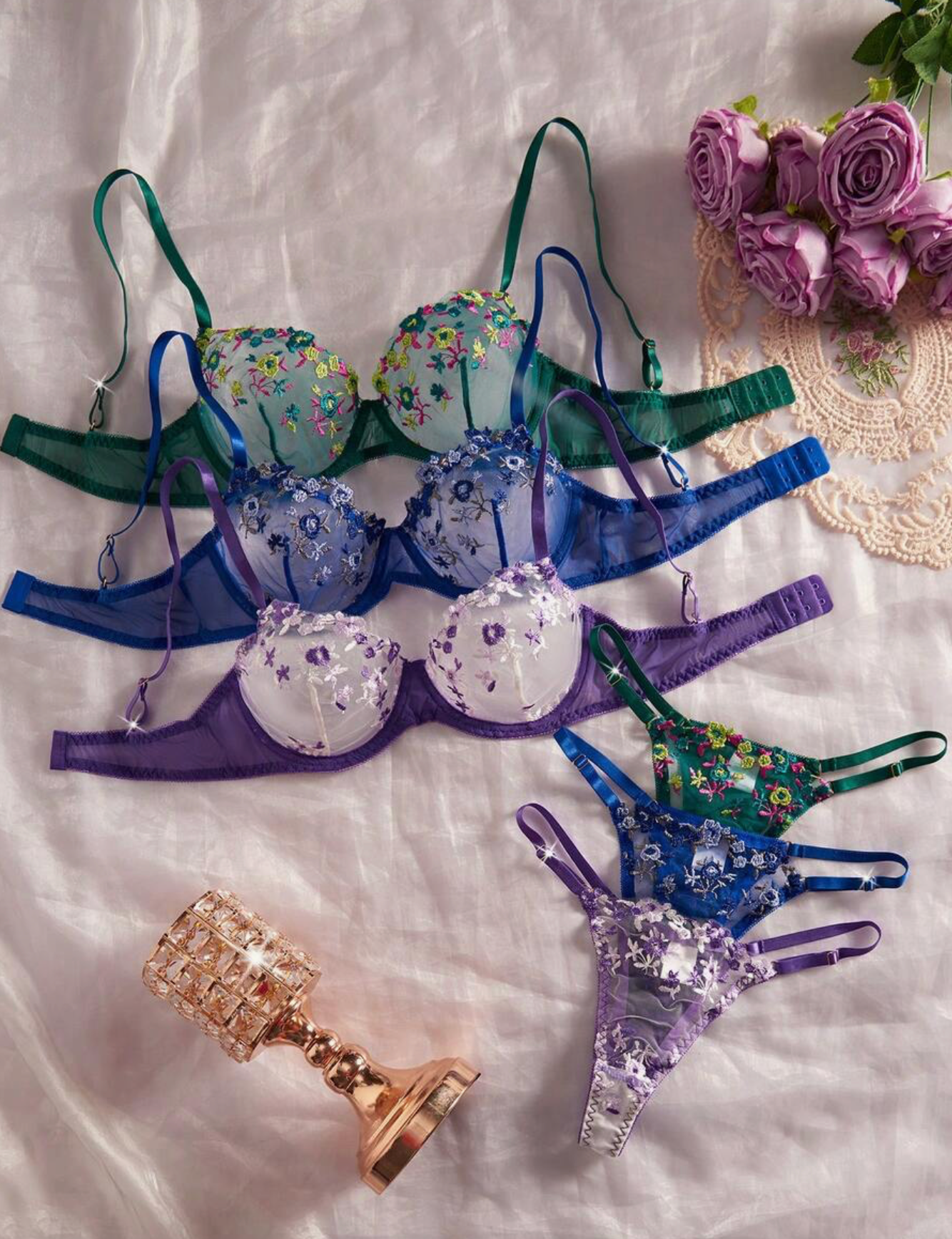 SET DE DOS PIEZAS LENCERIA SEXY POR UNIDAD